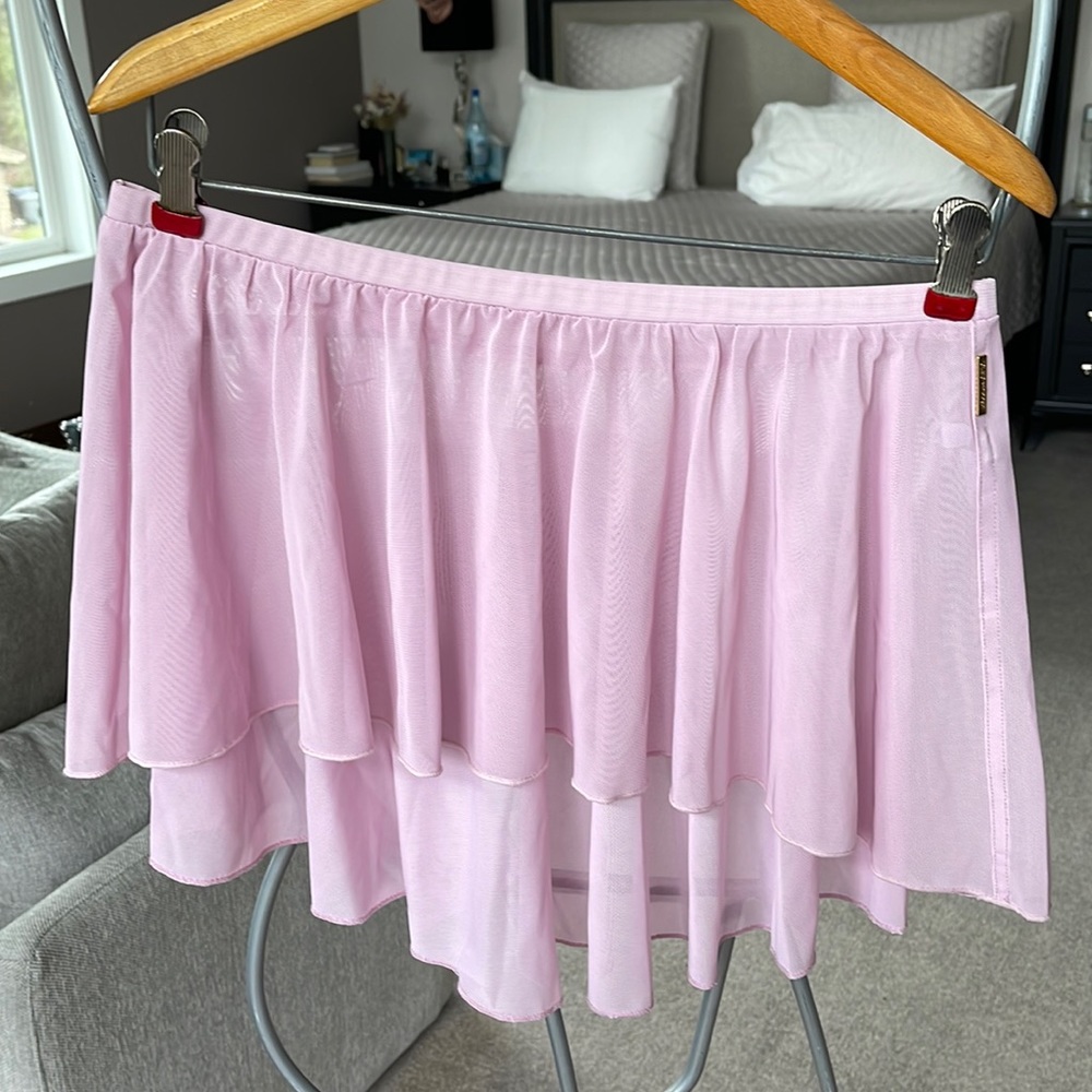 COPY - Beautiful Lilac Mesh Dance Skirt